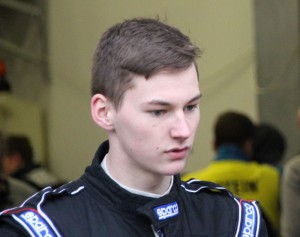 Alex Lambertz bei seinem ersten VLN-Rennen